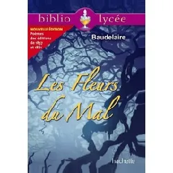 livre les fleurs du mal