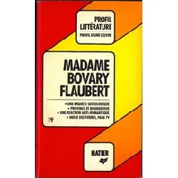 livre profil de madame bovary de flaubert