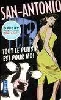 livre san - antonio tout le plaisir est pour moi