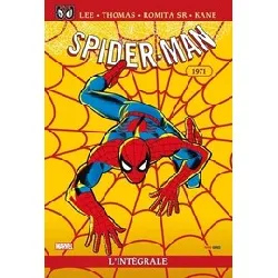 livre spider - man l'intégrale tome 9 - 1971 - edition spéciale anniversaire