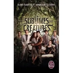livre sublimes créatures - poche