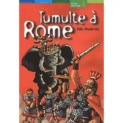 livre tumulte à rome - poche