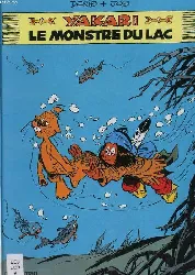 livre yakari tome 17 - le monstre du lac