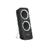 logitech z200 - enceinte - noir