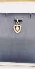 pendentif or coeur orné d'une perle de culture en pampille or 750 millième (18 ct) 1,06g