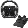 superdrive - volant sv750 avec pédalier, palettes de vitesses pour xbox serie x, ps4, pc, xbox one, switch