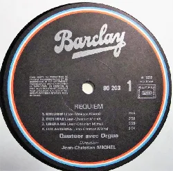 vinyle jean - christian michel - requiem (1978)