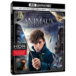 blu-ray les animaux fantastiques - 4k ultra hd + + digital hd