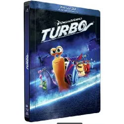 blu-ray turbo - combo blu-ray 3d + blu-ray + dvd - édition boîtier steelbook