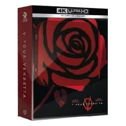 blu-ray v pour vendetta [édition titans of cult - steelbook 4k ultra - hd + + goodies]