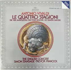 cd antonio vivaldi, the english concert, simon standage, trevor pinnock - le quattro stagioni = die vier jahreszeiten = the four s