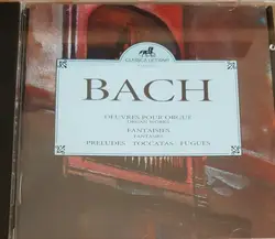 cd bach - oeuvres pour orgue / fantaisies / preludes - toccatas - fugues (1994)