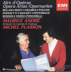 cd bellini, bizet, delibes, puccini, donizetti, mozart, offenbach, rossini, verdi, ponchielli - maurice andré, orchestre du capito