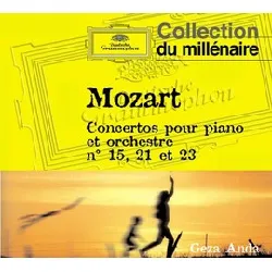 cd concertos pour piano nos. 15, 21 & 23