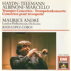 cd haydn, telemann, albinoni, marcello, maurice andré, london philharmonic orchestra, jesús lópez - cobos - trumpet concertos = tr