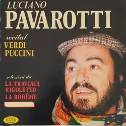 cd luciano pavarotti - recital verdi puccini (1987)
