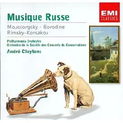 cd modest mussorgsky - musique russe = russian music = russische musik (1987)