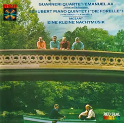 cd schubert / mozart, emanuel ax, julius levine, guarneri quartet - quintet ( (1986)
