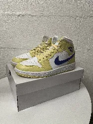 chaussures jordan one mild lemon wash 39