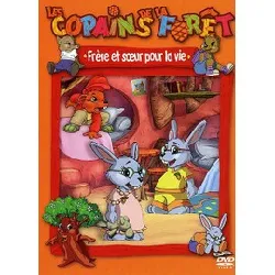 dvd les copains de la forêt - frère et soeur pour la vie