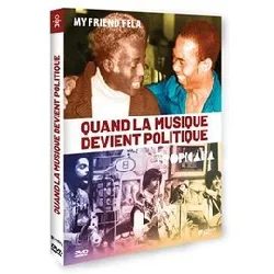 dvd quand la musique devient politique - coffret : my friend fela + tropicália