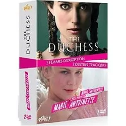 dvd the duchess + marie - antoinette - pack