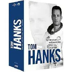 dvd tom hanks - coffret - forrest gump + seul au monde + arrête - moi si tu peux + apollo 13
