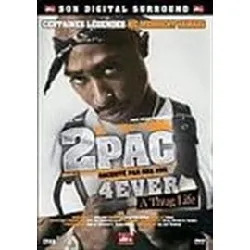 dvd tupac - 2 pac 4 ever : a thug life