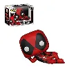 figurine funko! pop - marvel deadpool - deadpool allongé - 320