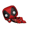 figurine funko! pop - marvel deadpool - deadpool allongé - 320