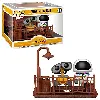 figurine funko! pop - wall-e - pack 2 figurines - moment! wall-e & eve - 9 cm - 1119