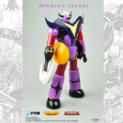 figurine goldorak - gon gon anime color metaltech 17cm