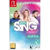 jeu nintendo switch let’s sing 2022