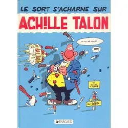 livre achille talon tome 22 - album - le sort s'acharne sur achille talon