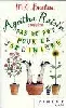 livre agatha raisin enquête t3 - pas de pot pour la jardinière