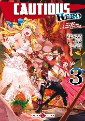 livre cautious hero tome 3 - tankobon