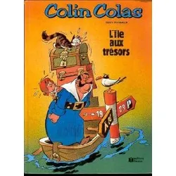 livre colin colas l'île aux trésors