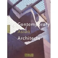 livre contemporary asian architects. edition trilingue english deutsch français