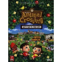 livre guide animal crossing sur nintendo wii - let's go to the city