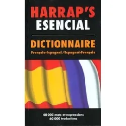 livre harrap's esencial - dictionnaire français - espagnol et espagnol - français