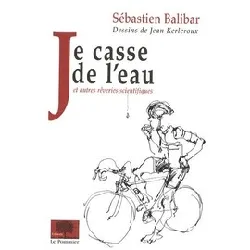 livre je casse de l'eau