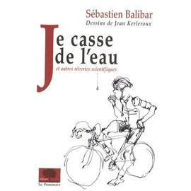 Livre Je casse de l'eau