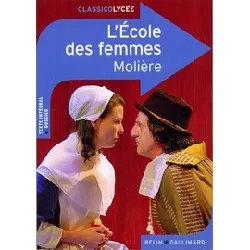 livre l'ecole des femmes