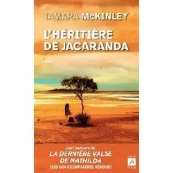 livre l'héritière de jacaranda - poche