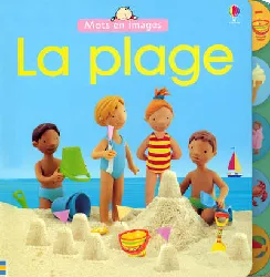 livre la plage - mots en images