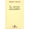 livre la sieste assassinée - grand format