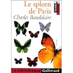 livre le spleen de paris. (petits poèmes en prose) - poche