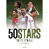 livre les 50 stars du foot - grand format