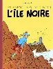 livre les aventures de tintin - album - l'ile noire - edition fac - similé en couleurs