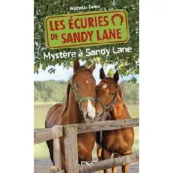 livre les écuries de sandy lane tome 3 - mystère à sandy lane - bates michelle